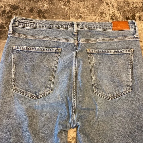 Citizens Of Humanity Olivia High Rise Slim Ankle Frayed Streetwear Jean WM 31 - Picture 7 of 16